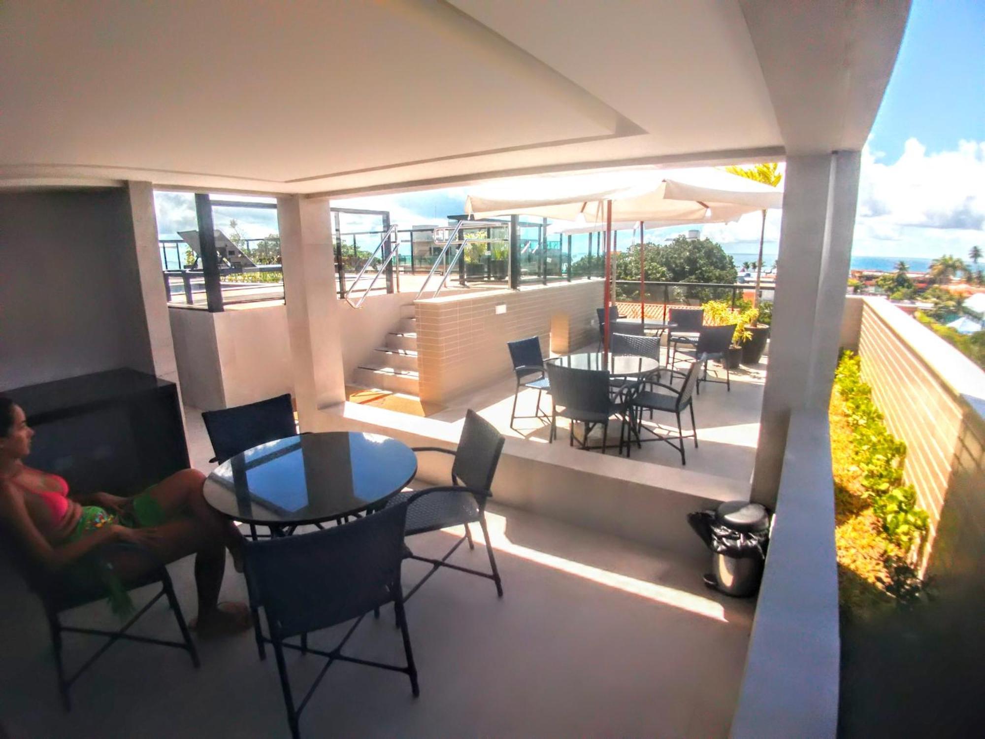Flat 104 - Na Rua Piscinas Naturais No Centro De