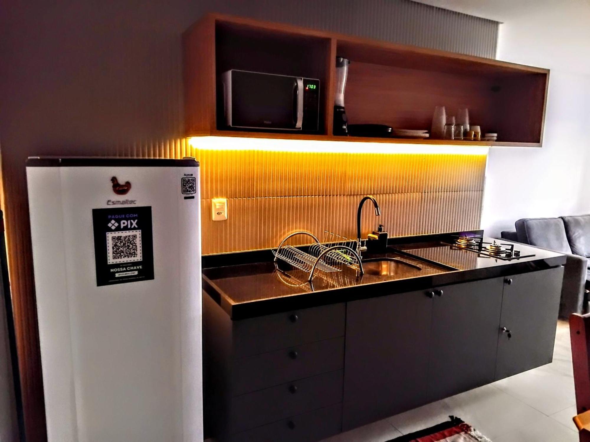 Flat 104 - Na Rua Piscinas Naturais No Centro De